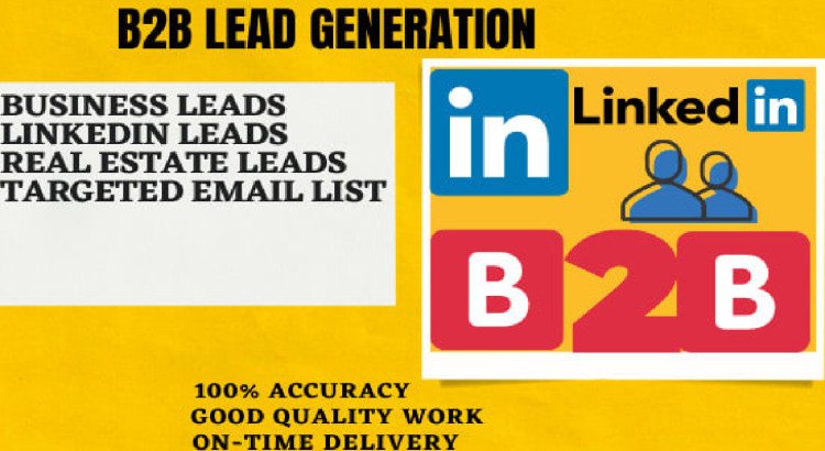 I will generate b2b leads list to help to grow your b2b business