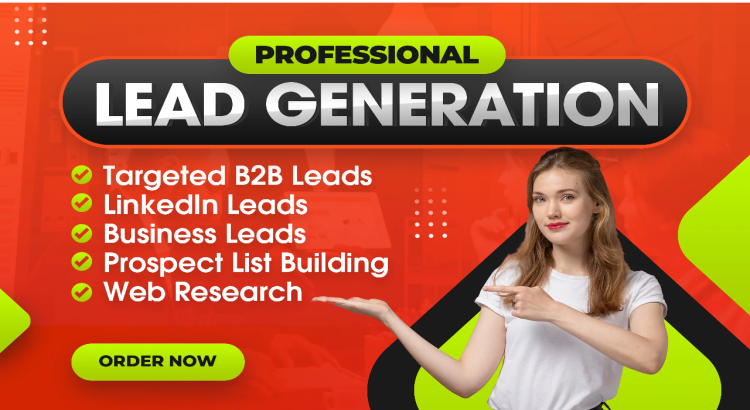 I will provide B2B Lead generation.