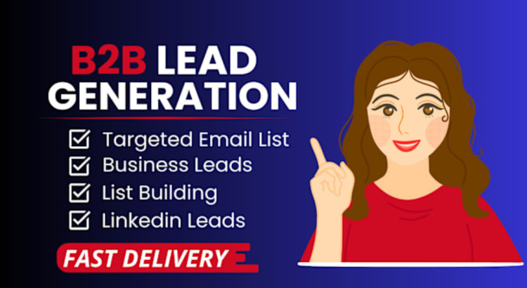 I will do highly targeted b2b lead generation leads