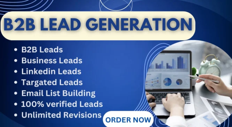 I will do b2b lead generation, linkedin leads and email list building