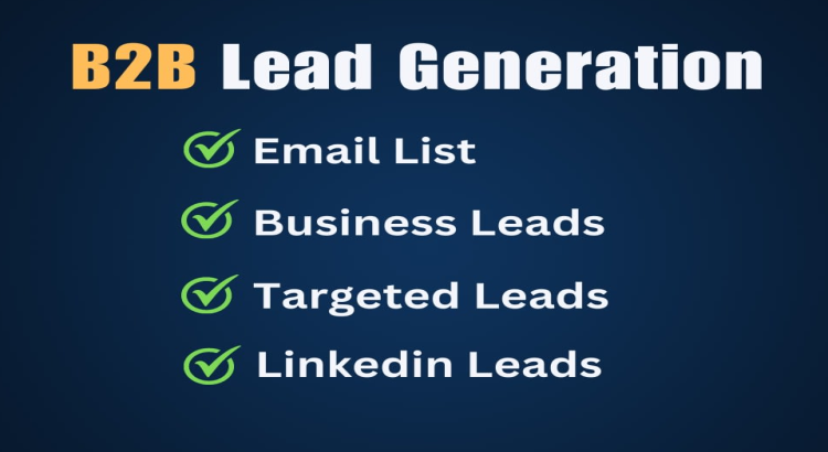 I will do b2b lead generation..