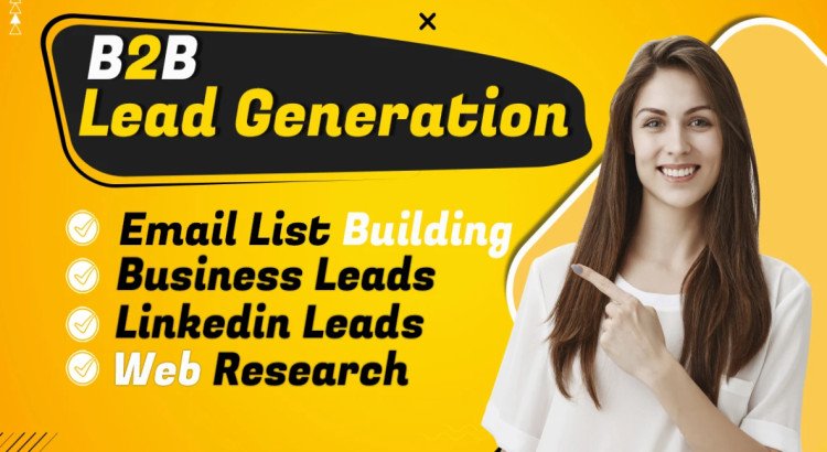 I will provide b2b lead generation, lead scraping, lead list and email list building