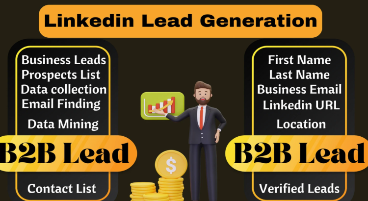 I will provied b2b lead generation, data entry .