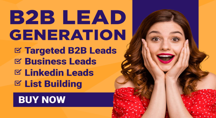 I will provids targeted b2b lead generation, lead prospecting and list building