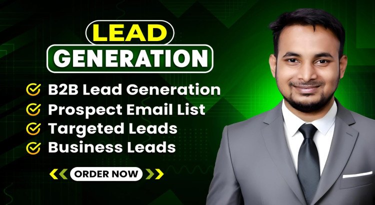 I will provide b2b lead generation, linkedin lead generation and build a prospect email list