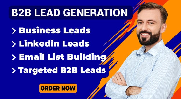 I will provide b2b lead generation, linkedin leads, prospect list and targeted list.