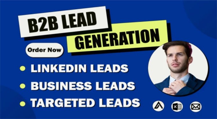 I will provide b2b lead generation, linkedin lead generation.