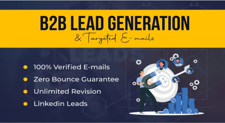 I will provide b2b lead generation, linkedin leads, and web scraping.