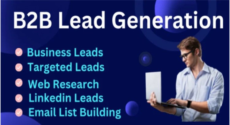 I will provide b2b lead generation, business email, contact list, email finder.