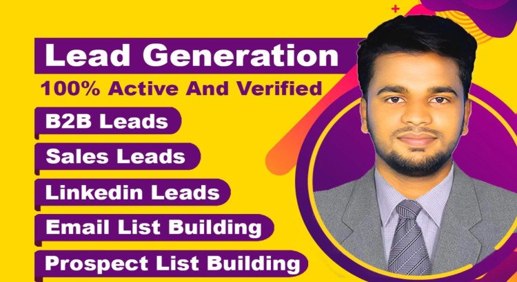 I will provide b2b targeted lead generation prospect email list to increase your sales.