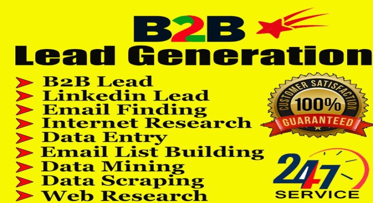 I will provide b2b lead generation for any industry.