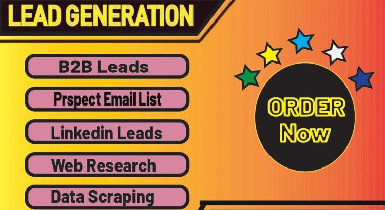 I will provied b2b lead generation, web scraping,webresearch, email list building