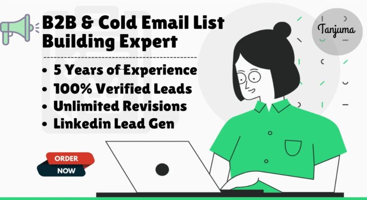 I will provide b2b email lead list for any business industry.