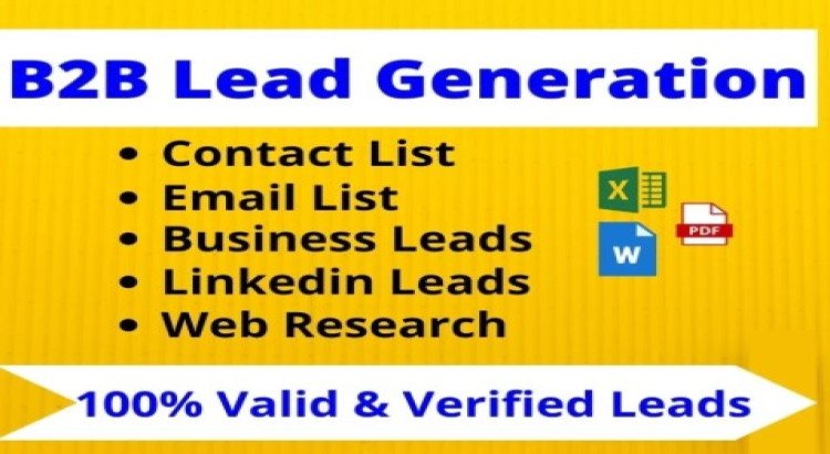 I will provide targeted b2b linkedin lead generation for potential growth in any industry.