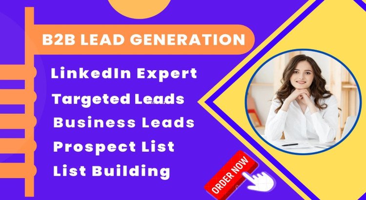 I will provide targeted b2b lead generation, list building and lead prospecting.