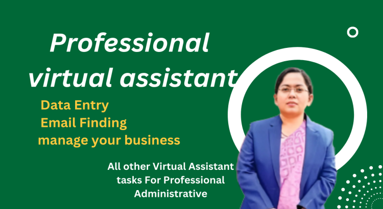 I will help you by providing professional virtual assistant service only for $2 hours.