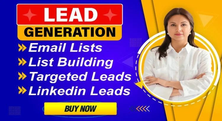 I will help you by providing High-Quality Lead Generation Services!  only for $2 hours.