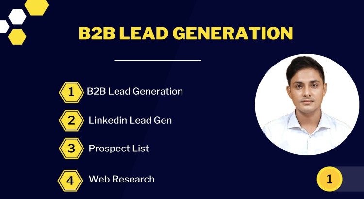 I will provide high quality linkedin b2b lead gen, contact list building and data collection