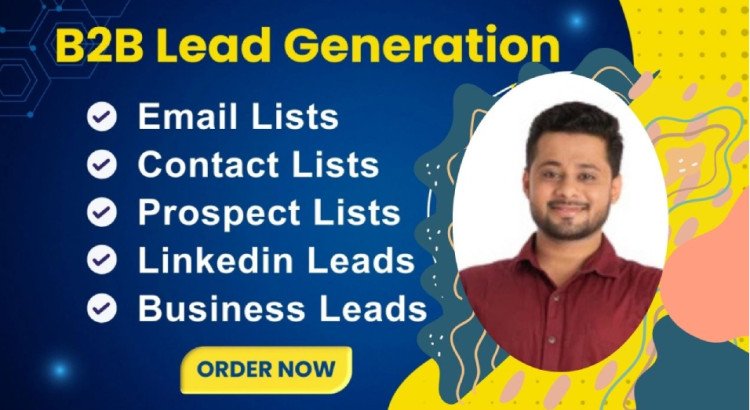 I will b2b lead generation email list lead list linkedin leads targeted prospect list