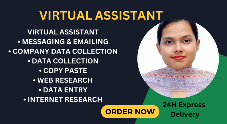 I will help you by providing administrative virtual assistant only for $2 hours.