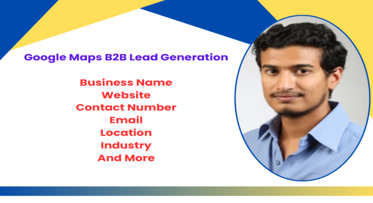I will help you by providing google map scraping, b2b data enrichment for lead generation