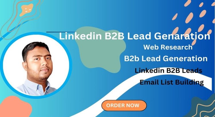 I provide B2B lead generation, prospect lists, and email list building for any industry.