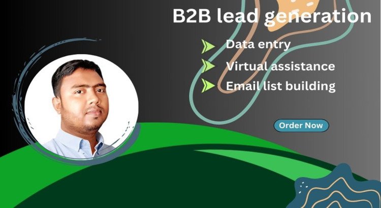 I will provide targeted B2B lead generation, prospect email list building, and LinkedIn leads.