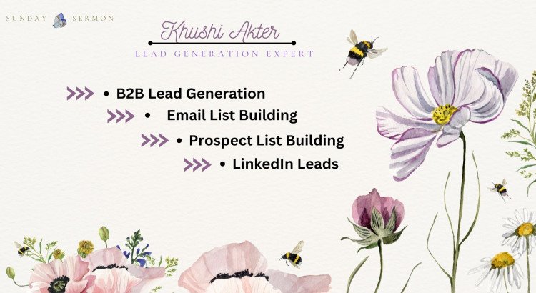 I will assist with lead generation, data collection and similar tasks for just $2 per hour.