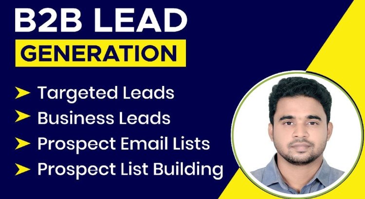 I  will deliver targeted B2B lead generation, prospect email list building.