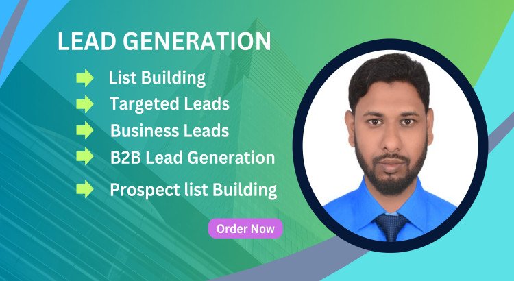 I will do targeted b2b lead generation, linkedin leads and email list building.