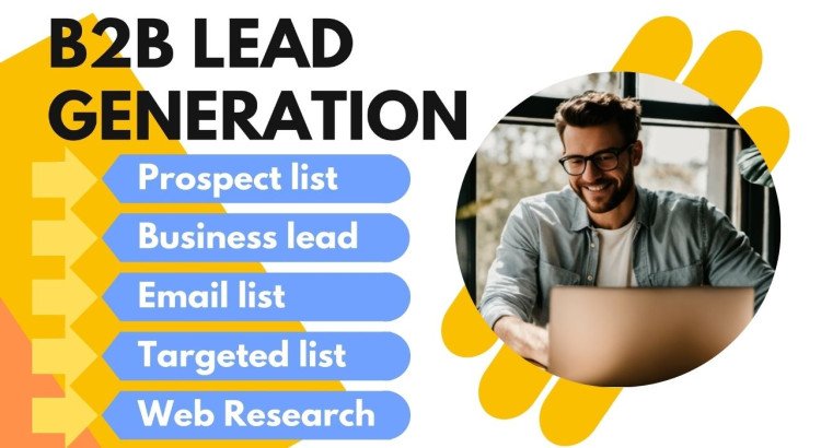 I will do b2b lead generation services