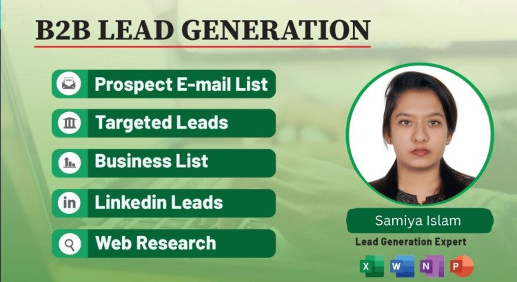 I will assist you with lead generation, email list building, and similar tasks for just $2 per hour.
