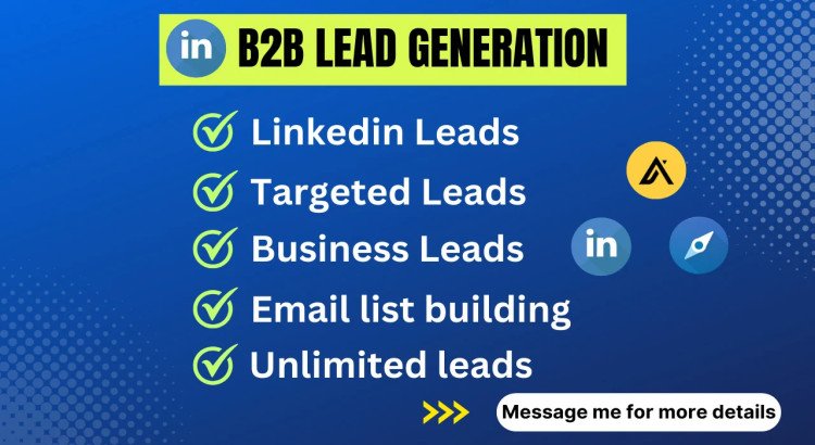 I provide lead generation, email list building, and related services for only $2 per hour.