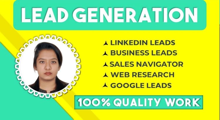 I provide lead generation, email list building, and related services for only $2 per hour.