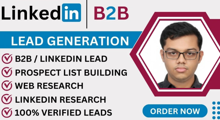 I provide lead generation, email list building, and related services for only $2 per hour.