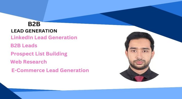 I specialize in B2B lead generation and creating targeted prospect lists.