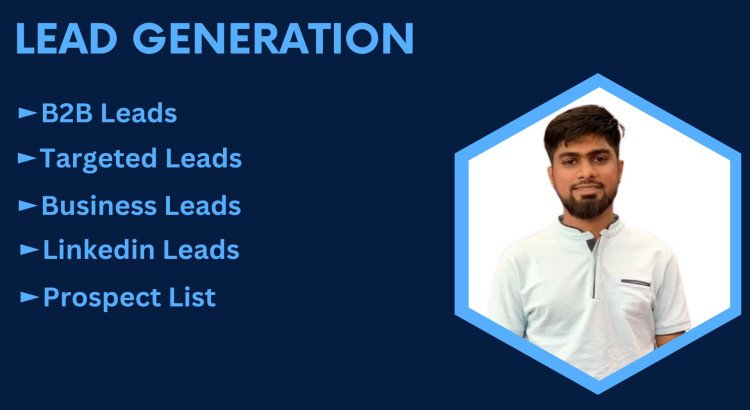 I specialize in B2B lead generation, LinkedIn prospecting and building high-quality prospect lists.