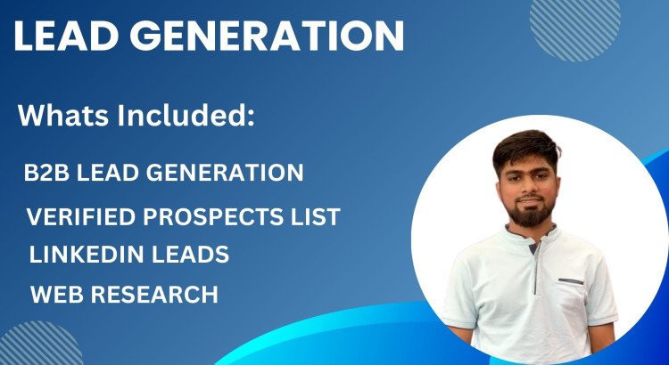 I specialize in targeted B2B lead generation and prospect list building.