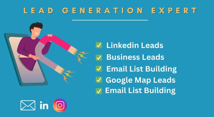 I will do b2b lead generation and emails list building