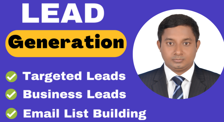 I specialize in B2B lead generation using LinkedIn Sales Navigator.