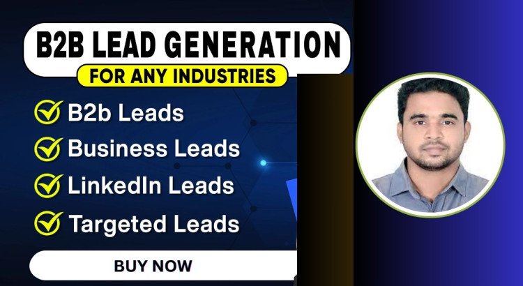 I will provide targeted b2b lead generation for any industries per 2$ Hours.