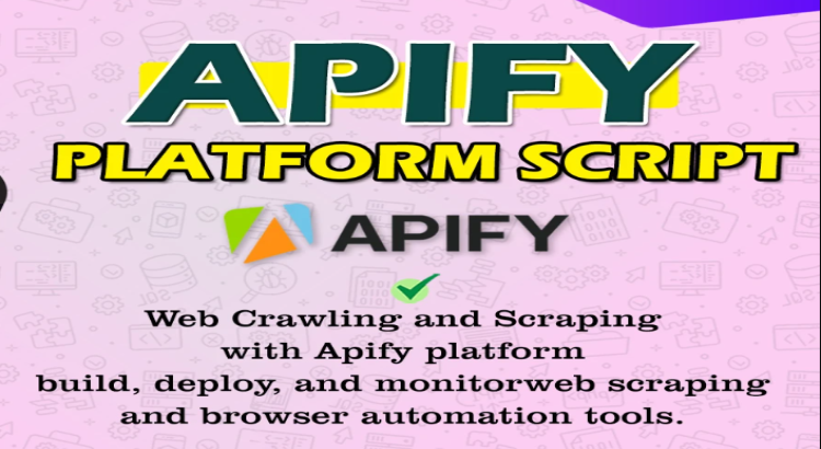 I will develop apify actor to data scraping and web scraping
