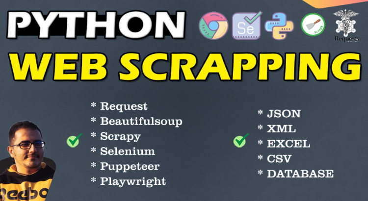 I will professional web scraping and automated data extraction