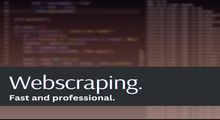 I will create a custom web scraping script for your data needs