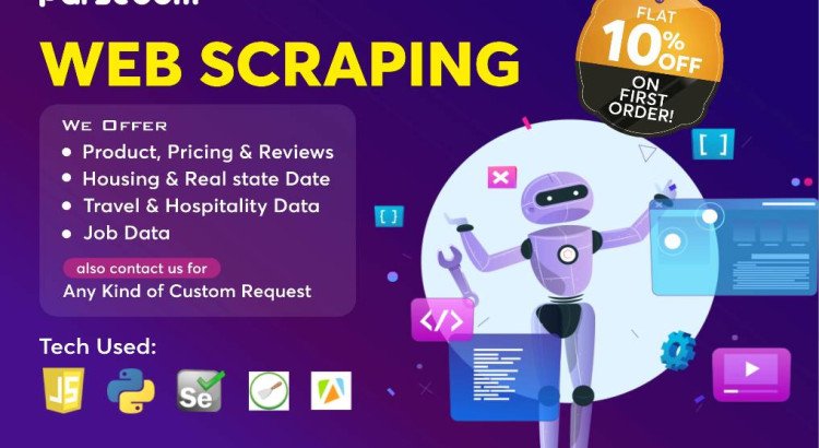 I will do web scraping, data scraping and data mining with python and nodejs..