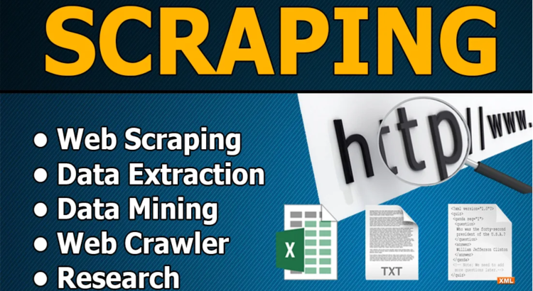 I will do web scraping, data mining, data extraction from website