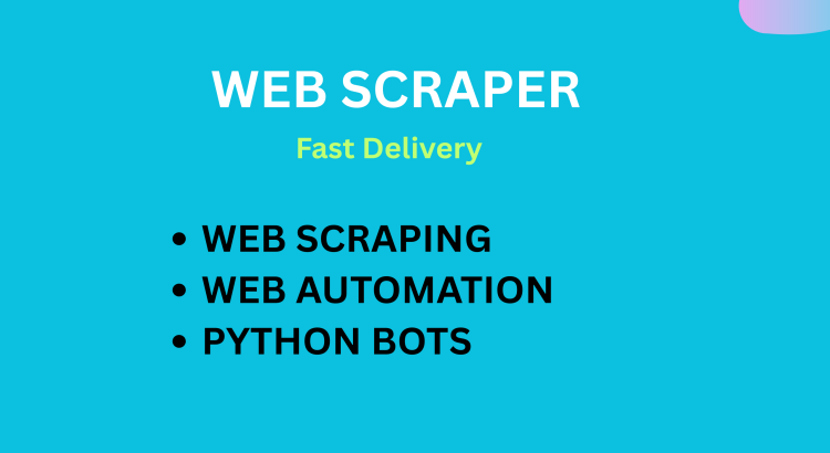 I will do web scraping, data extraction, and data mining for any website