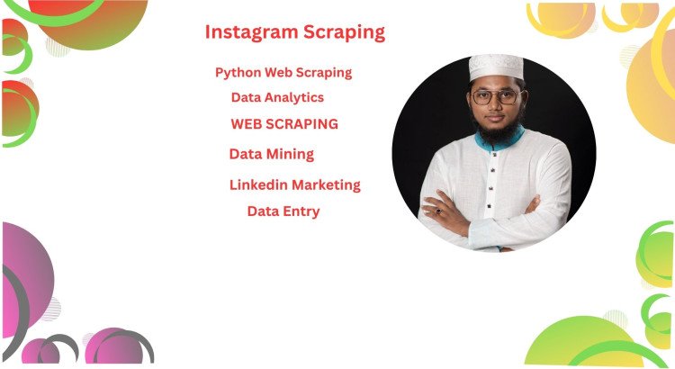 I will do Instagram data scraping and user data extraction.