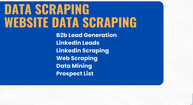I will do web scraping, data mining any website upto 50k in 1 day