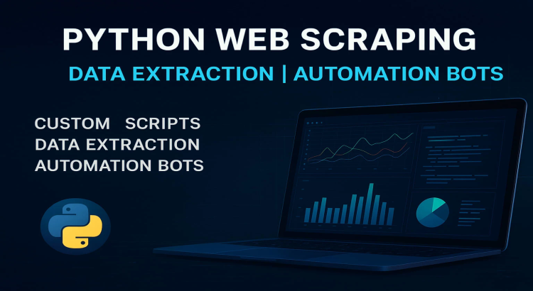 I will build python web scraping scripts, data mining, web automation leads generation